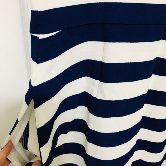 Ann Taylor Nautical Blue Stripes Dress - Picture 5 of 6